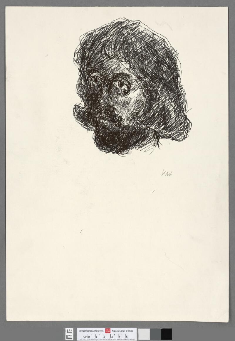 Head of man
