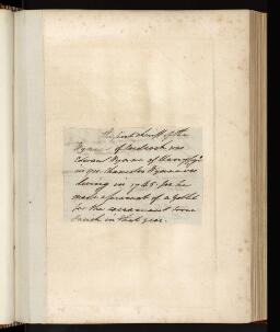 p. 205/1 (Front of handwritten note)