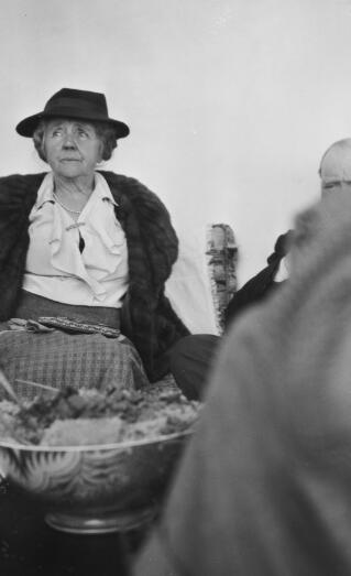 Margaret Lloyd George ym Morocco