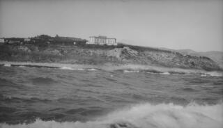 Coast of Italy or South of France as seen from 'Sabrina'