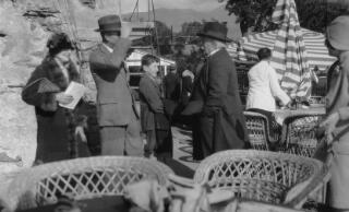 David Lloyd George yn sgwrsio
