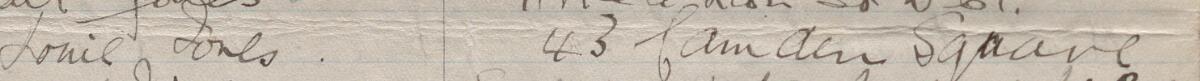 Image of Louie Jones's signature and address in the petition