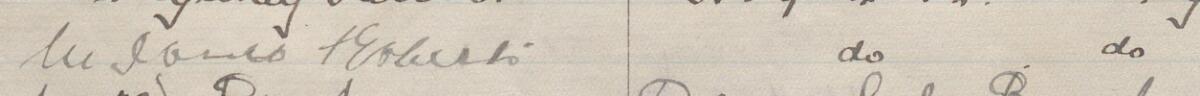 Image of M. Jones Roberts's signature and address in the petition