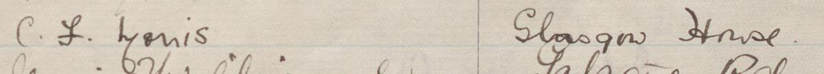 Image of C. F. Youis's signature and address in the petition