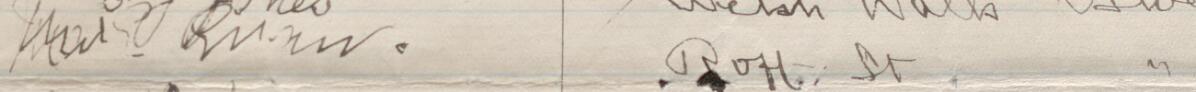 Image of M. G. Gunn's signature and address in the petition
