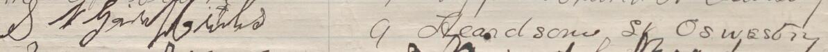 Image of S N Griffiths's signature and address in the petition