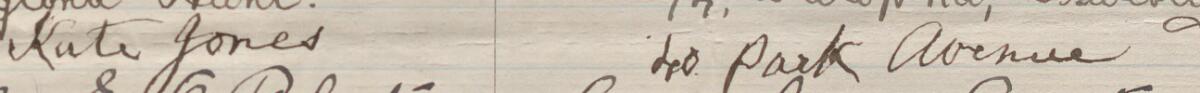 Image of Katie Jones's signature and address in the petition