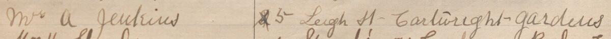 Delwedd o lofnod Mark a'i gyfeiriad ar y ddeiseb