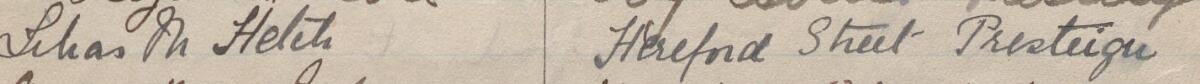 Image of Lilian M Hetch's signature and address in the petition
