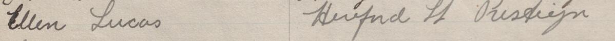 Image of Ellen Lucas's signature and address in the petition