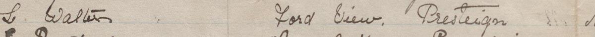 Delwedd o lofnod Mark a'i gyfeiriad ar y ddeiseb