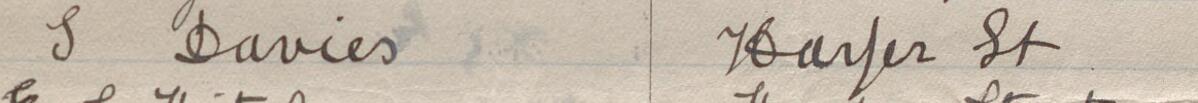 Image of 's signature and address in the petition