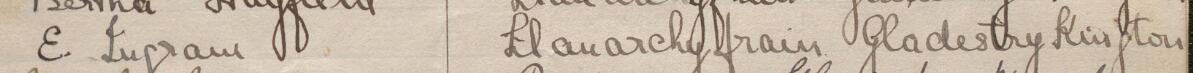 Image of E. Ingram's signature and address in the petition