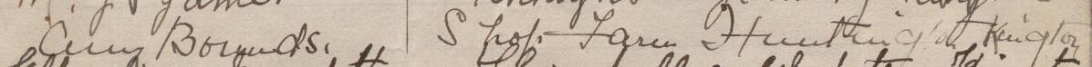 Image of Amy Bounds's signature and address in the petition