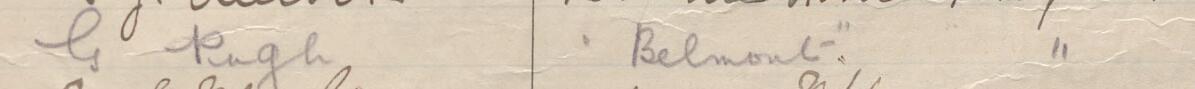 Image of G Pugh's signature and address in the petition