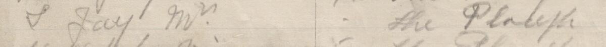 Image of Mrs. S Jay's signature and address in the petition