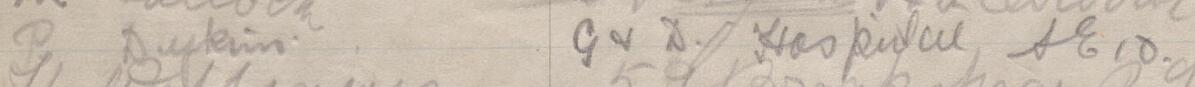 Image of P Dykinn's signature and address in the petition
