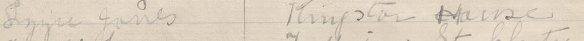 Image of Lizzie Jones's signature and address in the petition