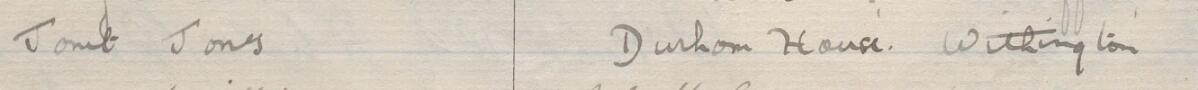 Delwedd o lofnod Mark a'i gyfeiriad ar y ddeiseb