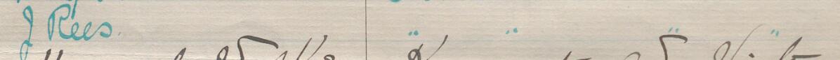 Image of J Rees's signature and address in the petition