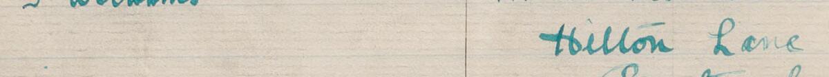 Image of S Williams's signature and address in the petition