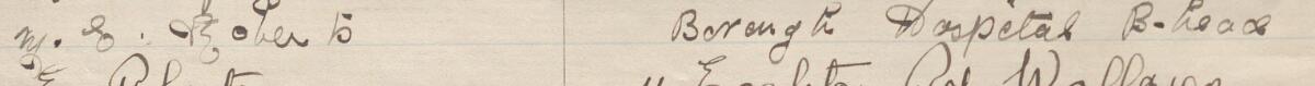 Image of M. L. Roberts's signature and address in the petition