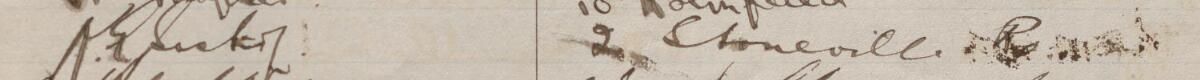Delwedd o lofnod Mark a'i gyfeiriad ar y ddeiseb