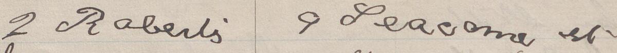 Image of L Roberts's signature and address in the petition
