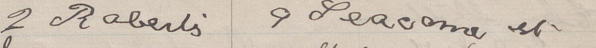 Image of I Roberts's signature and address in the petition