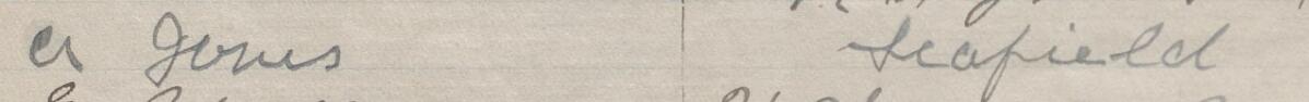Image of A Jones's signature and address in the petition