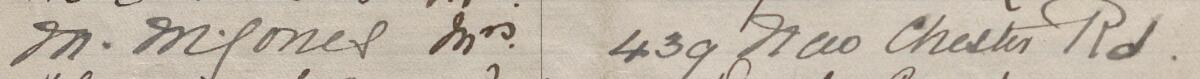 Image of M M Jones Mrs's signature and address in the petition