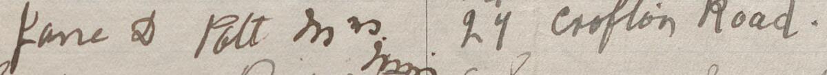 Image of Jane D Pott Mrs's signature and address in the petition