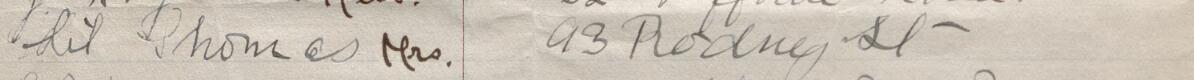 Image of Lil Thomas Mrs's signature and address in the petition