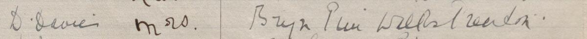 Image of D Davies Mrs's signature and address in the petition