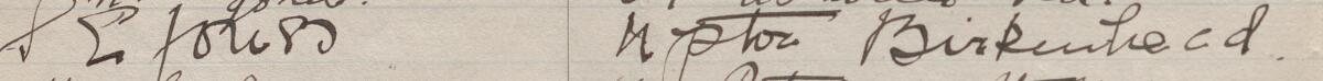 Image of Jones's signature and address in the petition