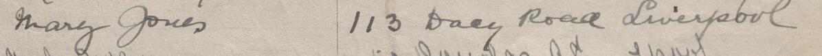 Delwedd o lofnod Mark a'i gyfeiriad ar y ddeiseb