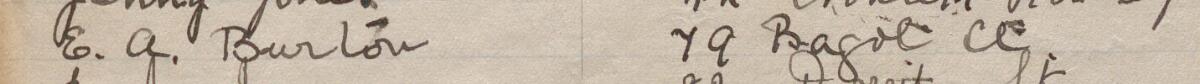 Image of E. G. Barton 79 Bagot Court @'s signature and address in the petition