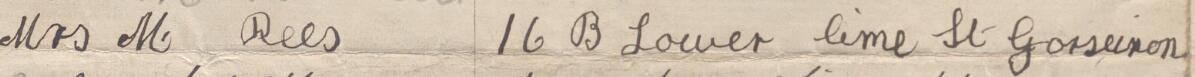 Delwedd o lofnod Mark a'i gyfeiriad ar y ddeiseb