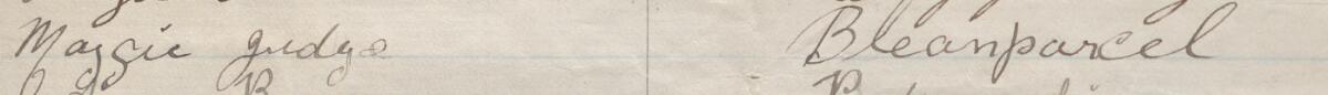Image of Maggie Judge's signature and address in the petition