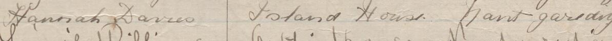 Image of Hannah Davies's signature and address in the petition