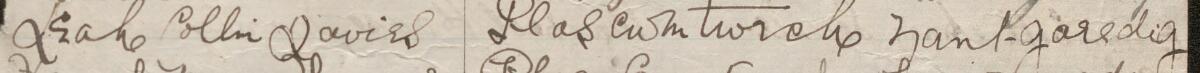 Image of Leah Collin Davies's signature and address in the petition