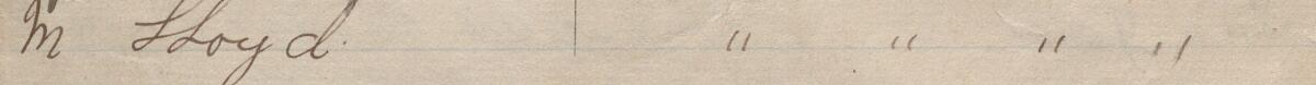 Image of M Lloyd's signature and address in the petition