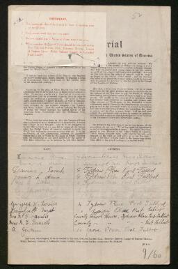 Petition - 9/60 - Port Talbot