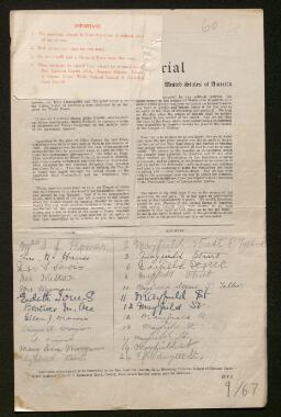 Petition - 9/67 - Port Talbot