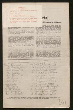 Petition - 9/89 - Landore
