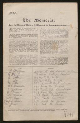 Petition - 9/99 - Landore