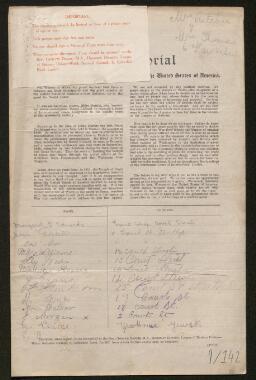 Petition - 9/142 - Town