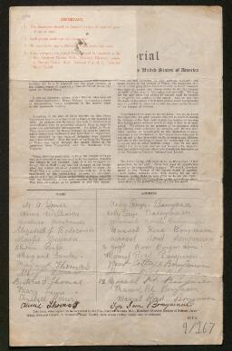 Petition - 9/167 - Bonymaen