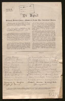 Petition - 8/125 - Llanllyfni