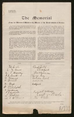 Petition - 8/131 - Whitecastle